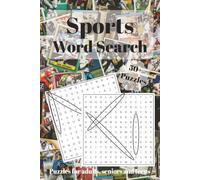 Sports Word Search Puzzle Book: Word Searches with Easy to Read Print about Sports, Athletes, Hobbies and More | 6x9 inches, 110 pages | 50+ puzzles .... Gift for Vacations, Holidays and Free Time