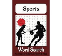 Sports Word Search Puzzle Book: Word Searches with Easy to Read Print about Sports, athletes, sports teams and More | 6x9 inches, 110 pages | 50+ ... Gift for Vacations, Holidays and Free Times