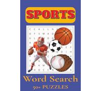 Sports Word Search Puzzle Book: Word Searches with Easy to Read Print about Sports, Athletics, Games and More | 6x9 inches, 110 pages | 50+ Puzzles ... Gift for Vacations, Holidays and Free Times