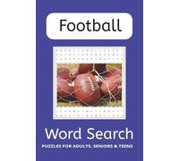 Sports Word Search Puzzle Book: Word Searches with Easy to Read Print about Sports, Football, American Football and More | 6x9 inches, 110 pages | 50+ ... Gift for Vacations, Holidays and Free Times