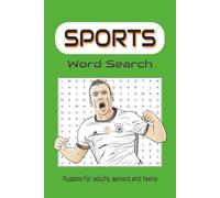 Sports Word Search Puzzle Book: Word Searches with Easy to Read Print about Sports, Olympics, Football and More / 6 x 9 inches, 110 pages / 50+ Puzzles... Gift for Vacations, Holidays and Free Times