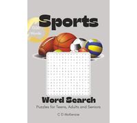 Sports Word Search Puzzle: Sports Word Search Puzzles | 100 puzzles, 6x9 inches | Gift for ... Holiday, Vacations, Summer, Sports Fanatics & More