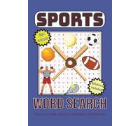 Sports Word Search: Word Searches with Easy to Read print about Sports, Sporting Equipment, Various Athletic Terms and More. | 6x9 inches, 110 page | ... | Perfect Gift for Vacations and Holidays