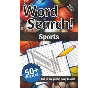 Sports Word Search: Words and Definitions of Sports: Word Puzzle Book | 110+ pages | 50+ puzzles | 6x9 | Get in the game! Easy to win! (Learning)