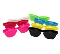SPORTS WORLD VISION 12PC Estuche para Lentes de Contacto con Diseño de Gafas de Sol | Porta Lentes de Contacto de Colores con Tapa abatible y diseño Plano | Solución para Lentes de Contacto de Viaje