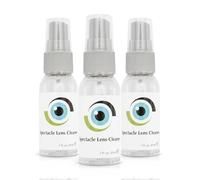 SPORTS WORLD VISION Líder en limpieza de lentes líquidas para gafas 3 x 29 ml, botella de 1 onza líquida para limpieza de gafas y otras lentes de contacto - Limpiador aerosol sin alcohol