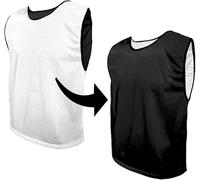 SPORTSBIBS Petos Respirable de Fútbol - Camisetas De Dos Caras De Malla Abierta y Ligera, Chaleco De Entrenamiento para Mujeres, Hombres, Jóvenes y Mayores, Muchos Colores, Sportivo Promozionale