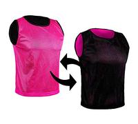 SPORTSBIBS Petos Respirable de Fútbol - Camisetas De Dos Caras De Malla Abierta y Ligera, Chaleco De Entrenamiento para Mujeres, Hombres, Jóvenes y Mayores, Muchos Colores, Sportivo Promozionale