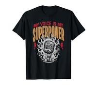 Sportscaster My Voice is My Superpower Locutor de radio Camiseta