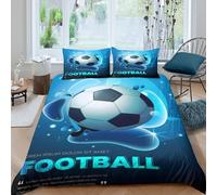SportsGraphicDesign Funda de Edredón Microfibra 3 Piezas Compuesto Impresión 3D Cierre de SportsGraphicDesign Funda Edredon Fundas de Almohada Antialérgica Transpirable for niños Single（140x200cm）