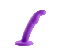 Sportsheets ASTIL - Consolador de Silicona de 8 Pulgadas, Color Morado Oscuro