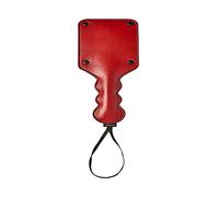 Sportsheets Sportsheets Saffron Vegan Black & Red Square Paddle, Sturdy 200 g