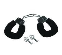 Sportsheets Sportsheets - Sex & Mischief Furry Handcuffs Black