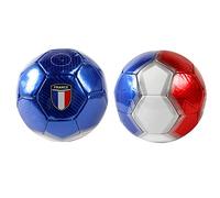 SPORTSIDE - Balón de Fútbol Francia - Juego de Pelota - Juguete Infantil - Fútbol - Entrenamiento - Tamaño 5-046688 - Azul - Plástico - 22 cm - Artículo Deportivo