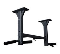Sportstech Barra de dominadas 4 en 1 KS400, barra Pull-up para techo, 3 ojales para TRX y bolsa de caja, 6 tomas antideslizantes, muy estable para innumerables ejercicios, montaje al techo con 8