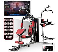 Sportstech HGX100/HGX200/HGX300 - La Única Estación de Fuerza Premium para un Entrenamiento Variado en Casa, con Escalador o Prensa de Piernas. Hecha de Material EVA, tu Estación de Fitness Doméstica