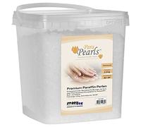 SPORTTEC ParaPearls Paraffin Perlen im Eimer, 52-54 °C, 2,5 kg, Neutral, Paraffinwachs