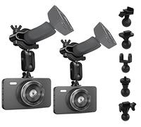 Sportway S90,Dash CAM Mount, Dash CAM Mirror Mount Holder with 6pcs Joints for Rove APEMAN CHORTAU Roav Nexar iiwey YI Z-Edge Old Shark KDLINKS... La mayoría de Las cámaras del Tablero del Coche