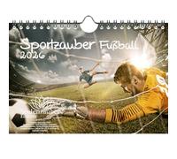 Sportzauber Fútbol DIN A5 Calendario para 2026 Tiempo Libre Deportes Fitness Seelenzauber