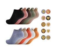 Sporzin Calcetines Mujer Divertidos Calcetines Tobilleros Mujer 10 Pares Socks Graciosos Cortos