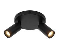 Spot De Techo Moderno Negro Para Sala GU10 L:25 cm Foco De Techo Pasillo