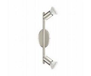 SPOT LED BUZZ 2X3W ATTACCO GU10 COLOR NICKEL 92596