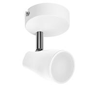 Spot LED GU10 OSRAM Metálico Blanco Empotrable Giratorio L 11 cm