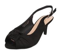 Spot On Mujer Ancho Para Zapatos Destalonados con Una Tacón Bajo F1R2110