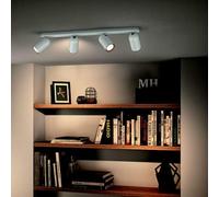 SPOT PONGEE 4XGU10 Interior IP20 COLOR BLANCO 50584/31/PN 5058431PN