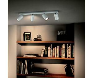 SPOT PONGEE 4XGU10 Interior IP20 COLOR BLANCO 50584/31/PN 5058431PN