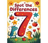 Spot the 7 Differences: Spot-the-Differences & Coloring Fun for Kids | Easy Puzzles, Cute Characters, and Creative Coloring Activities