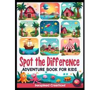 Spot the Difference Adventure Book for Kids: Fun Picture Puzzles to Boost Focus, Observation & Brain Power | Screen-Free Activity Book for Ages 4-9