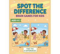 Spot the Difference Book: Kids Activity Book, Children Mind Games, Children Learning, Kids Puzzles, Kids Book, Humor Book