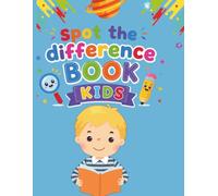 Spot the Difference Puzzle Book for Kids Ages 4-8: Full-Color Picture Puzzles to Build Focus and Observation Skills with Cute Animals, Dinosaurs, Monsters & Space Friends