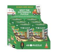 Spot The Difference Puzzle: Roads and Rails CDU of 6