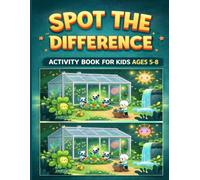 Spot The Difference: Search and Find The Difference Hidden Pictures and Objects Puzzle Activity Book for 5 - 8