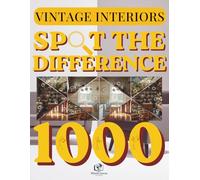 Spot the Difference - Vintage Interiors: Find the Differences in Cozy Home Visual Puzzles for Adults: A Relaxing Puzzle Adventure with +120 Elegant ... Puzzle Series by MindCanvas Studio)