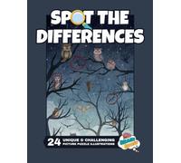 Spot the Differences - 24 Unique & Challenging Picture Puzzle Illustrations: From the Brain Boost Books Collection