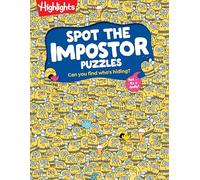 Spot the Impostor Puzzles: Kids Activity Book with Zany Odd-One-Out Scenes, Look-And-Find Puzzle Book for Kids Ages 7 and Up with Brain-Boosting Fun