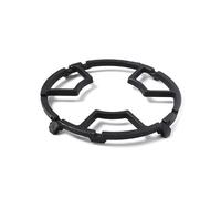 Spotact 2 Piezas de Hierro Fundido Negro Wok Anillo de Soporte Trípode de Estufa Universal 17.5x17.5x1.7cm Placa de Estufa Antideslizante Soporte de Cocina Wok Accesorio de Cocina de Estufa