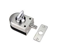 Spotact Cerradura de la Puerta de Vidrio de Acero Inoxidable Pestillo del Cerrojo del Piso Cerradura de Tierra para Baño Aseo Tienda Puertas de Vidrio