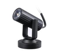 Spotlight, Excelente Lámpara LED Mini Lámpara de Iluminación de la Etapa Pinspot Light con su Espejo de Alta Transparencia y Diseño Divergente para Varios Entornos como Espectáculos de DJ, (#6)