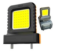 Spotlight Light - Cordless Adjustable Flood Lamp, Rechargeable Super Bright Led for Garage, Car Repair, Mechanics, Electricians, Plumbers, Camping, Fishing Job Site Tasks and Outdoor Projects