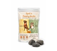 Spots Pawty Rocks, Rocas ígneas paramagnéticas naturales para parches marrones y amarillos en la hierba, tratamiento de cuenco de agua para perros, rocas para orinal de perro, cuando tu perro va tu