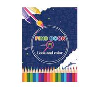 Spotting Shade Volume - Graphic Personage Painting Leaflets for Juveniles | Chunky Cardstock with Artistic Shades, Imaginative Hidden Object Exercise Journal, Travel Entertainment Kits for Planes