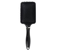 Spourita Con Taladro Masaje Peine Peine Negro Flash Taladro Pelo Liso AntiestáTico Peine de PeluqueríA Peine de Estilismo