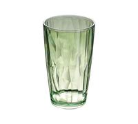 SPPEOUKJ 6pcs Unbreakable Drinking Glasses 490ml Shatterproof Water Tumblers Reusable Fruit Juice Beer Champagne Cup for Bar(Light Green)