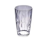 SPPEOUKJ 6pcs Unbreakable Drinking Glasses 490ml Shatterproof Water Tumblers Reusable Fruit Juice Beer Champagne Cup for Bar(Clear)