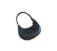 SPPEOUKJ Bolso de Mano Bolso de media luna, bolso minimalista for el brazo, bolso informal for mujer for uso diario. For Moda Bolso(Black)