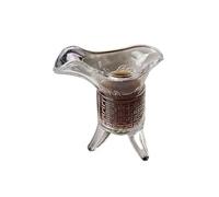 SPPEOUKJ Striped Bud Straight Cocktail Juice Long Drink Milk Shake Cup Flask Liquor Vodka Glasses for Champagne Glasses of Wine(Monarch glass 10ml)